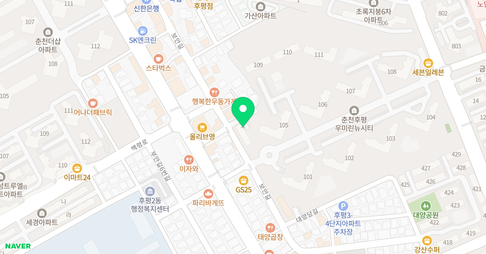 조이 피아노음악교습소 위치