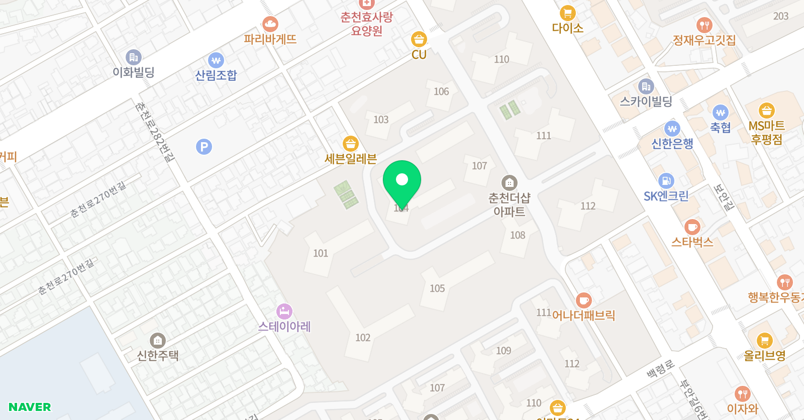 BEYOND BRAIN 영어학원 위치