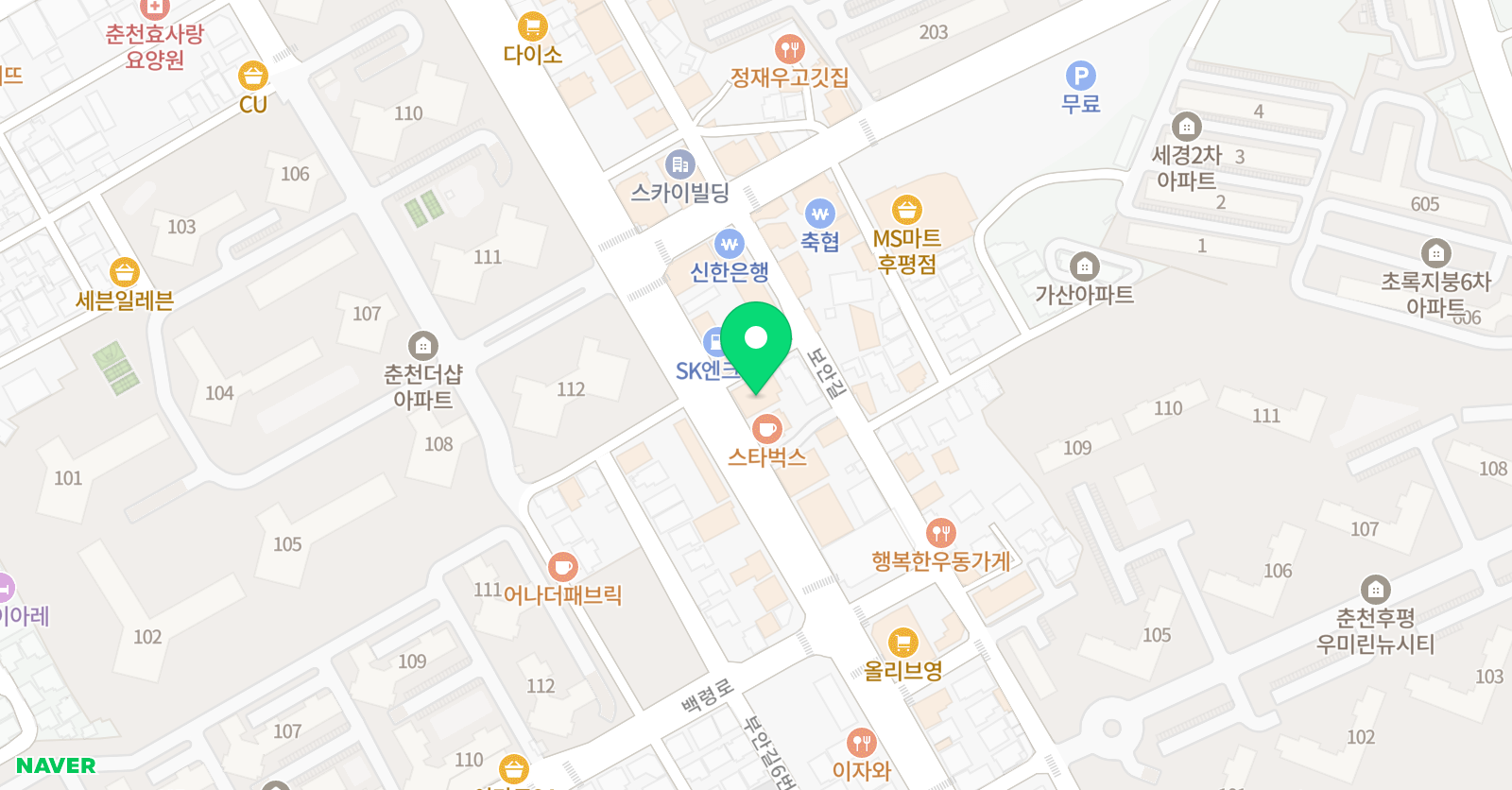 위드미에듀 학원 위치