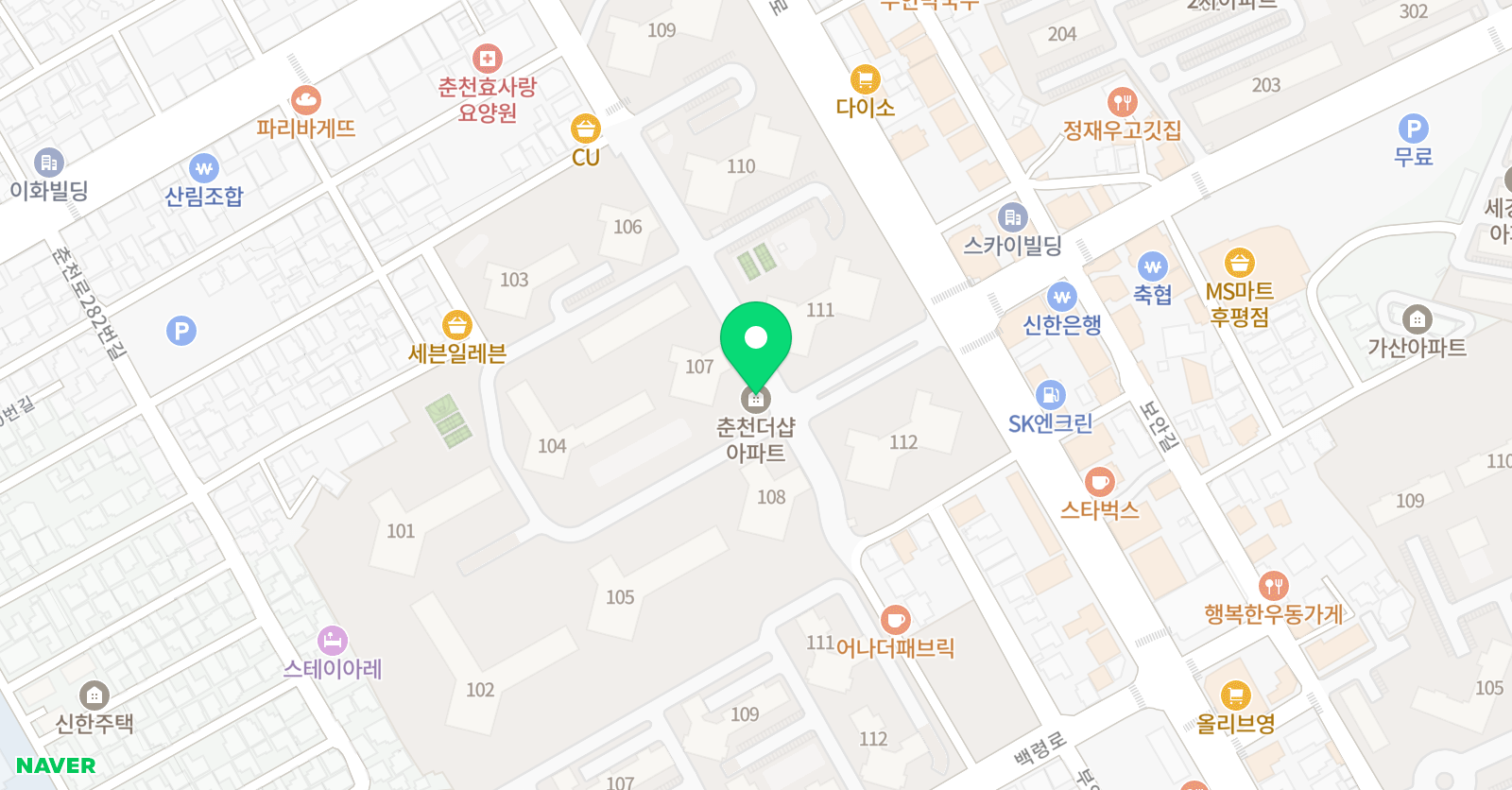 뮤엠 영어 포스코NEST 위치