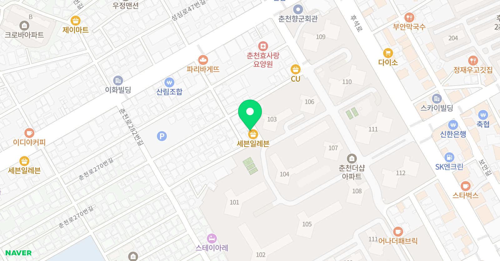 포스코 음악학원 위치