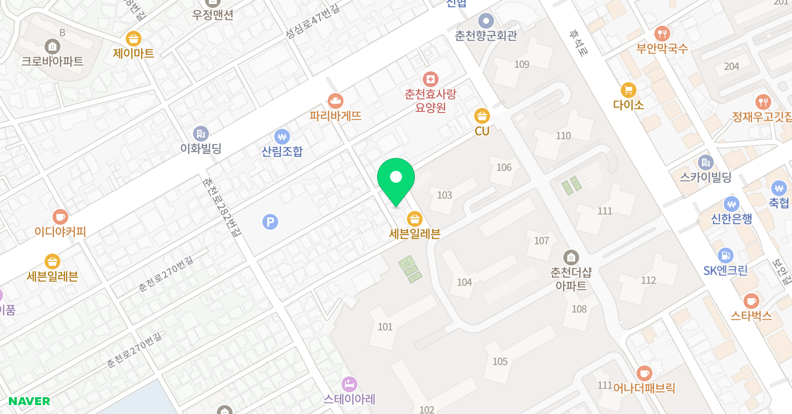 포스코 영어 위치