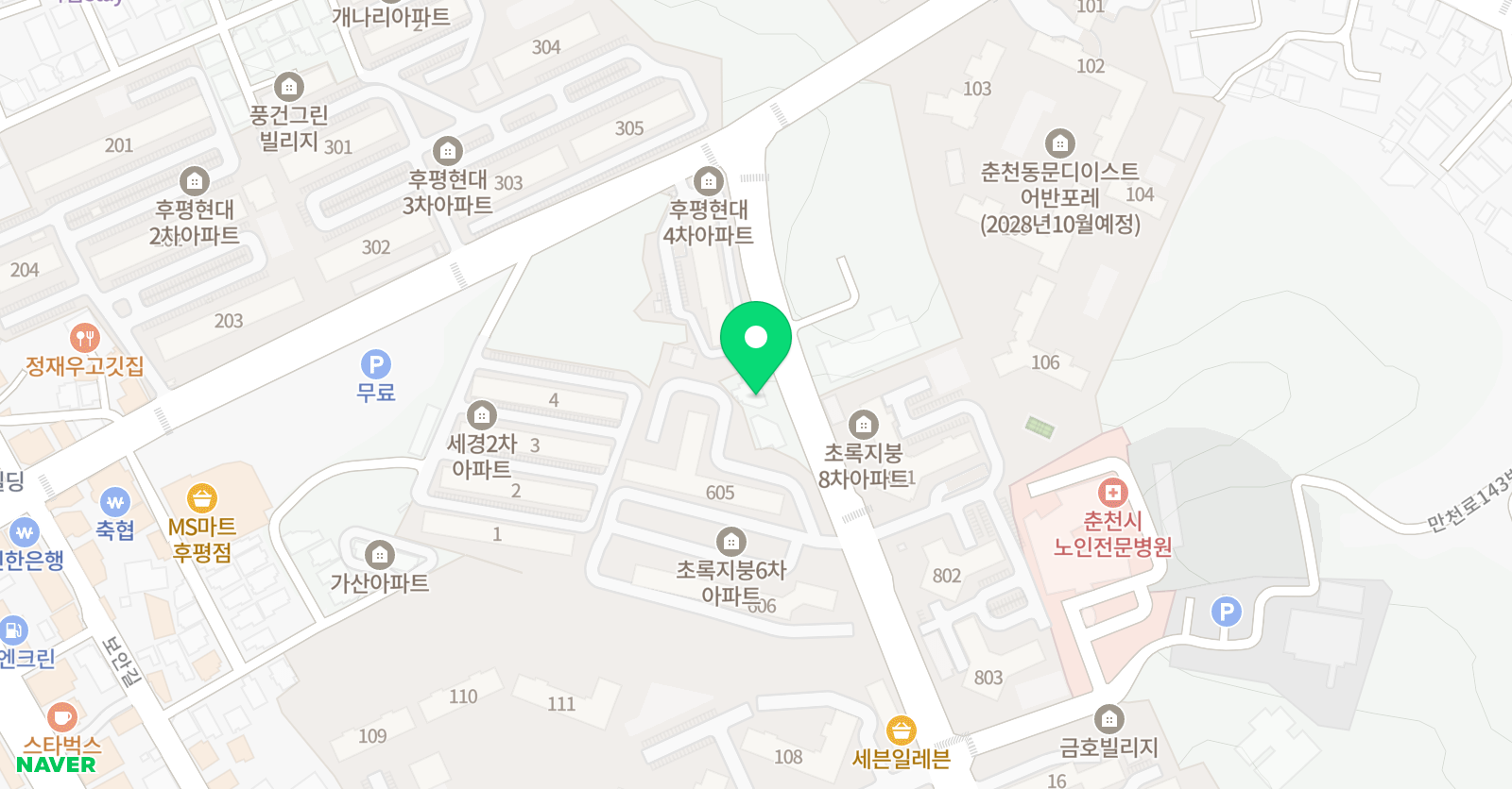 김쌤 수학 위치