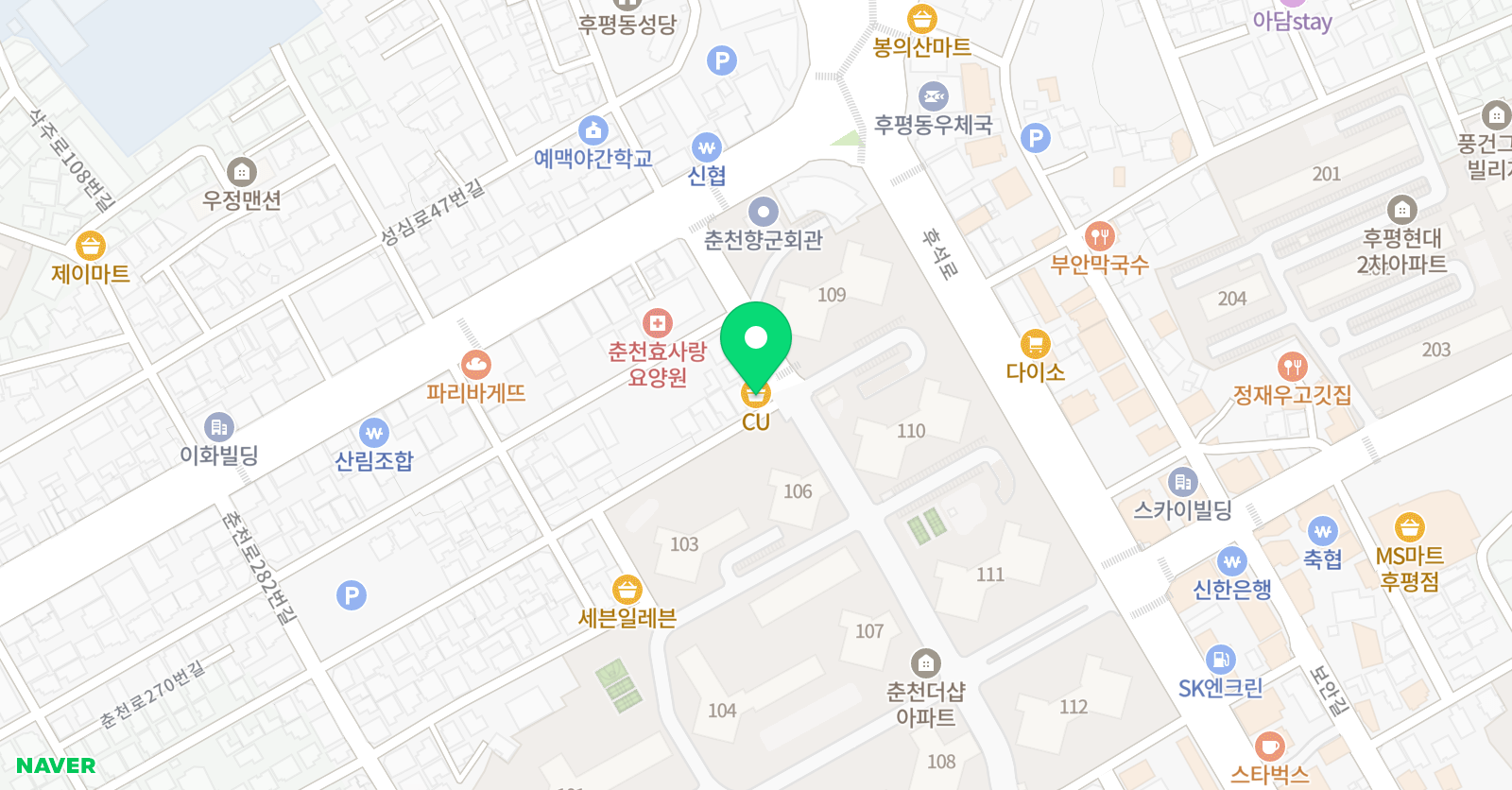 케이매쓰 학원 위치