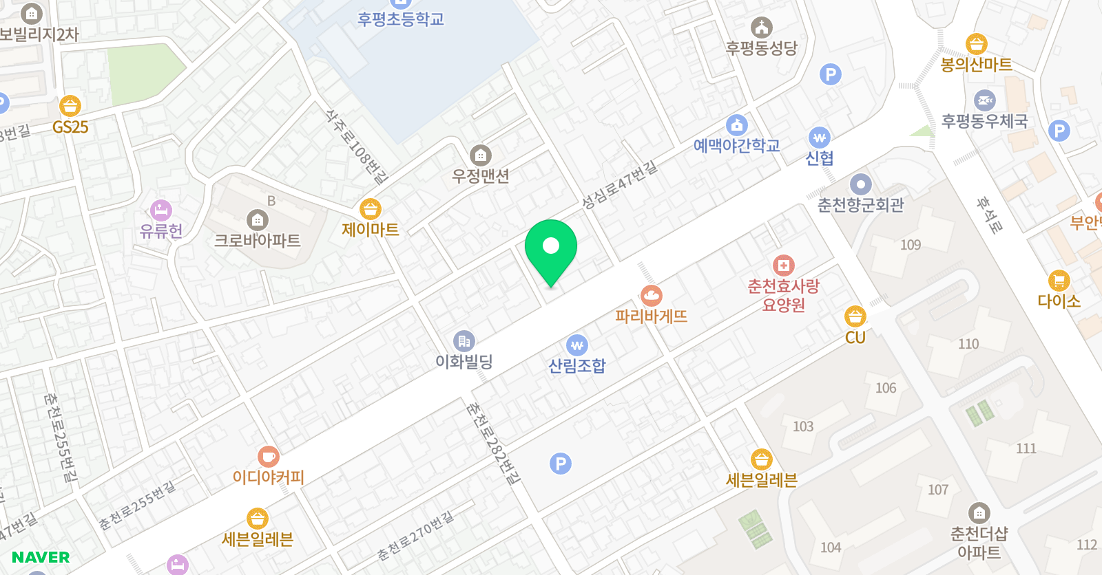 신승원 피아노스튜디오 위치