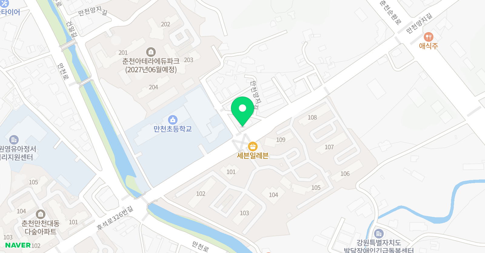 그림숲 미술교습소 위치