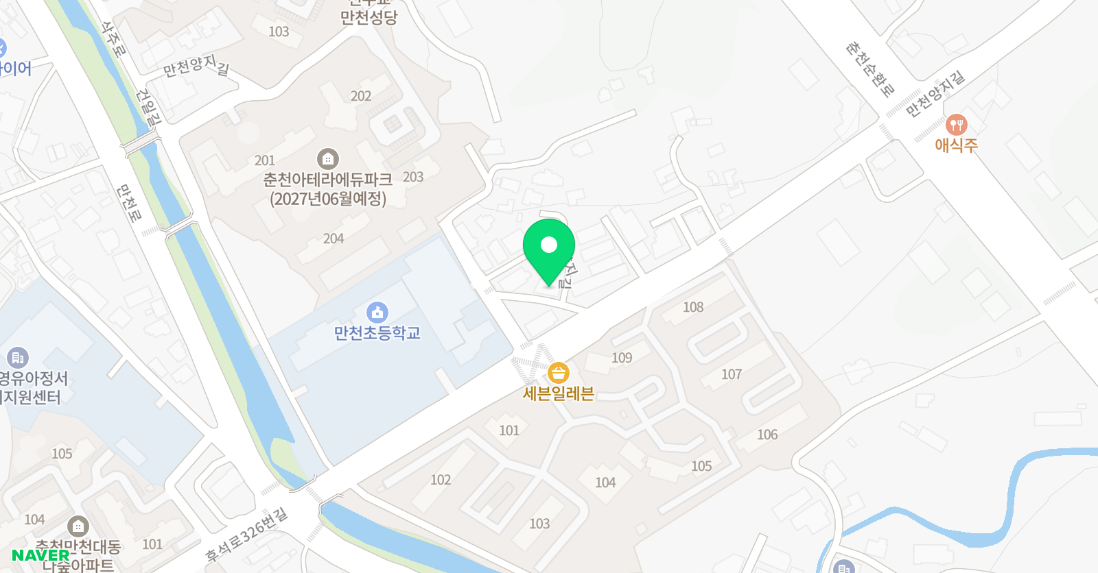 뮤엠 영어 만천점 위치