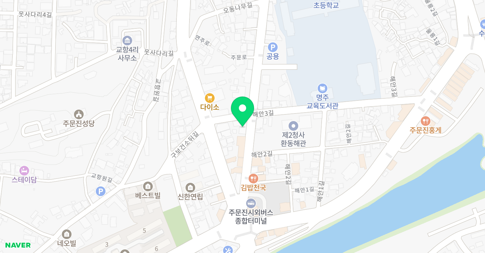 국제 학원 위치