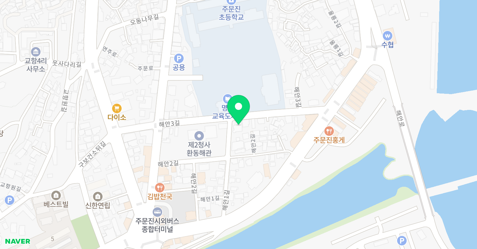 붓이랑물감이랑 미술학원 위치