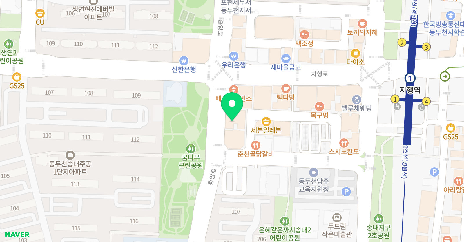 새진 수학학원 위치