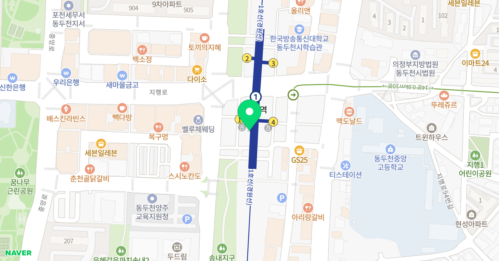 동두천FC 위치