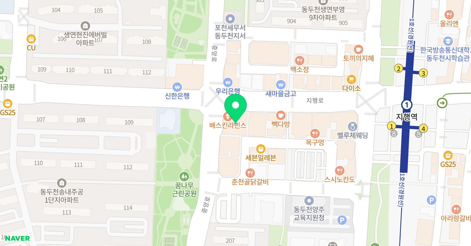 충효태권도장&파워앤점프 줄넘기클럽 위치