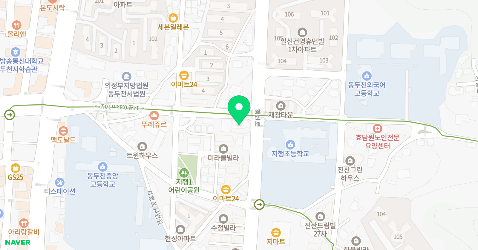 점프윙스 줄넘기클럽 지행점 위치
