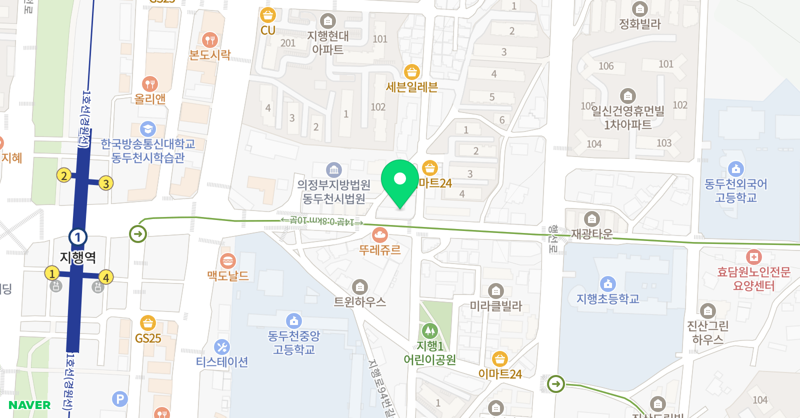 유레카 수학학원 위치