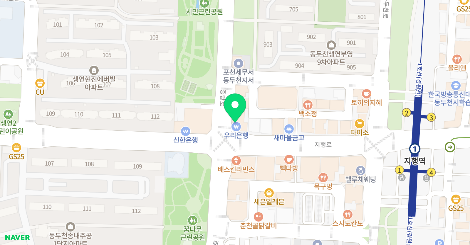 미술나무 미술학원 위치