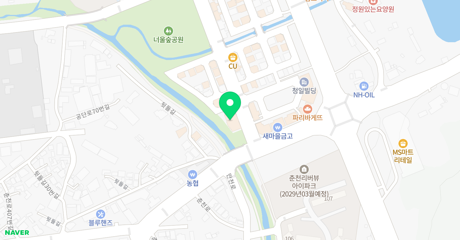 아라댄스아카데미 장학분원 위치
