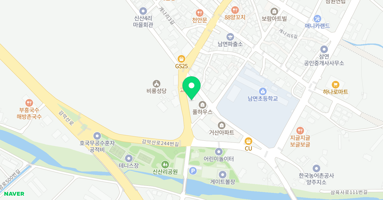 빅토리 음악학원 위치