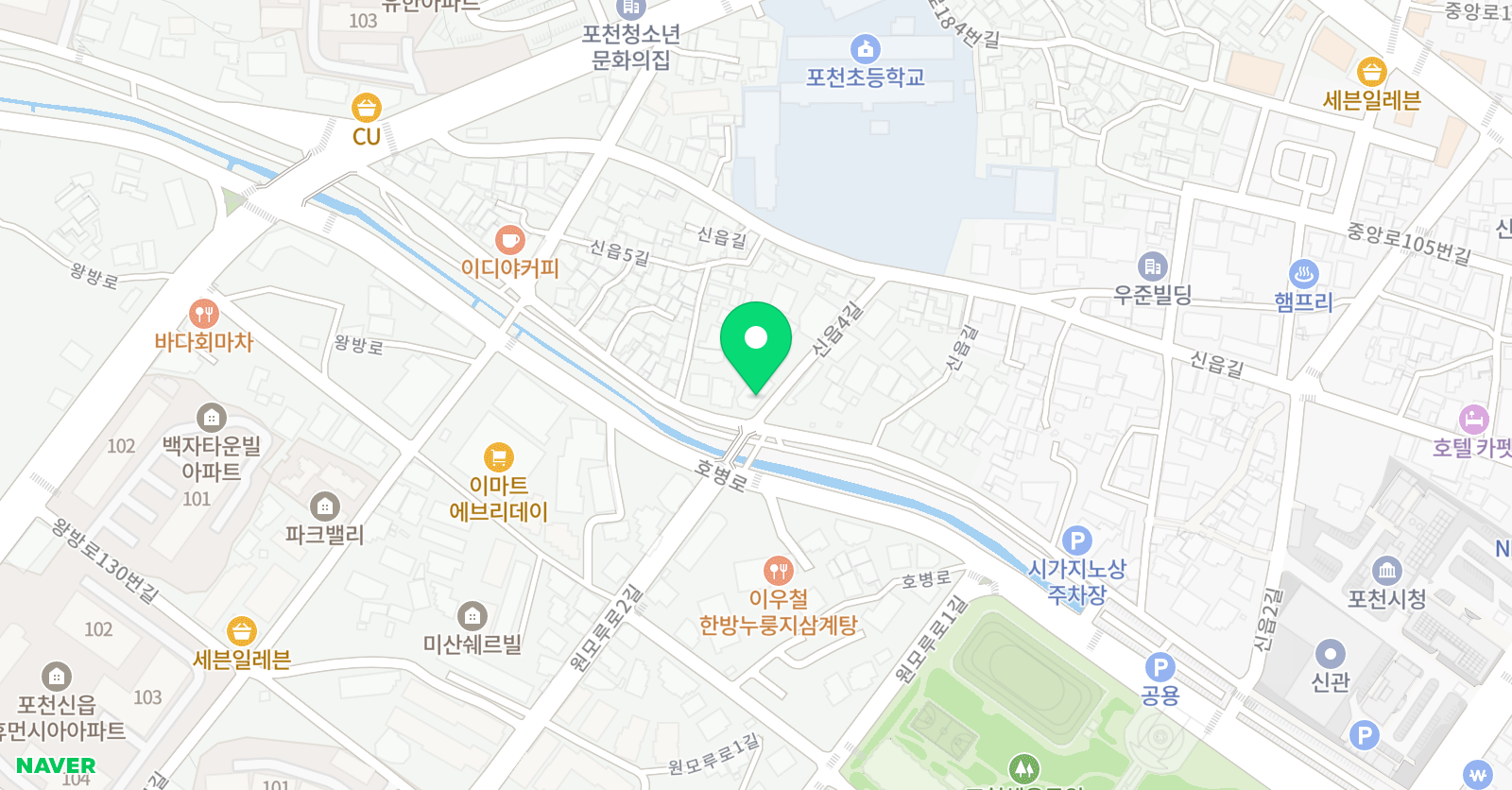 황금발 태권도장 위치