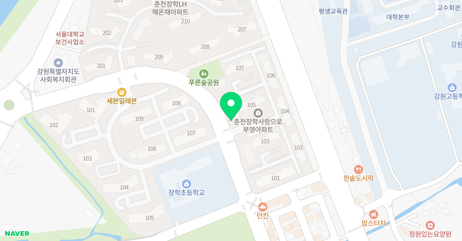 한양 음악학원 위치