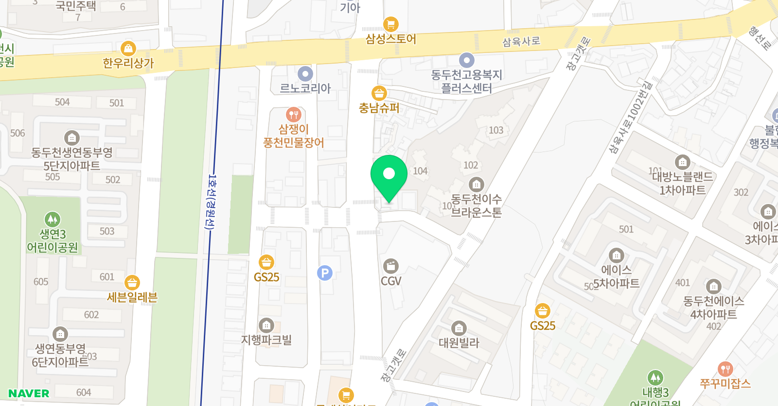 뮤엠 영어 위치