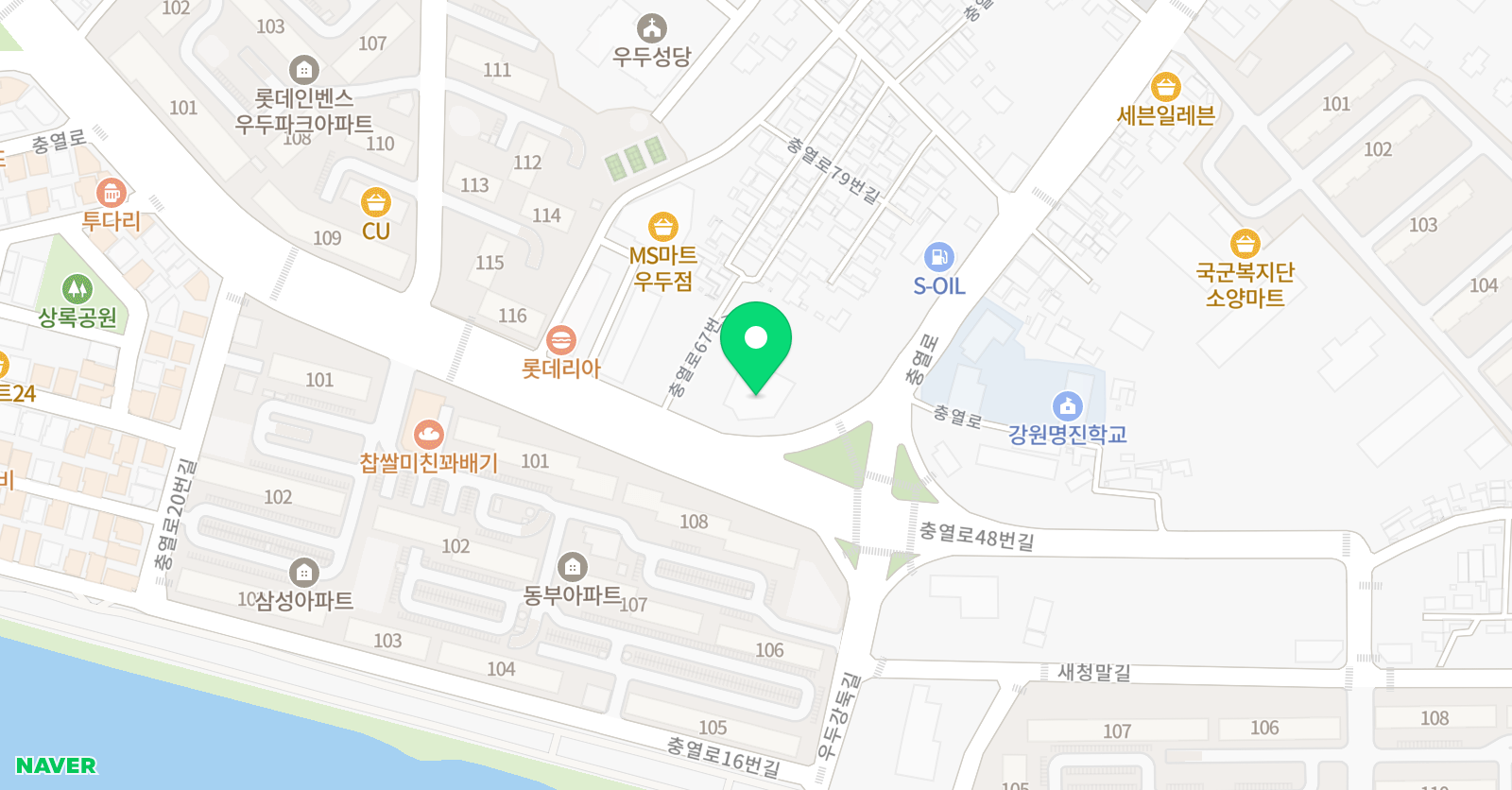 대원외국어영어학원 위치
