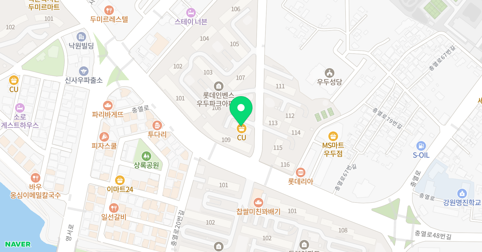 리드인 스마트해법수학 우두롯데인벤스점 위치