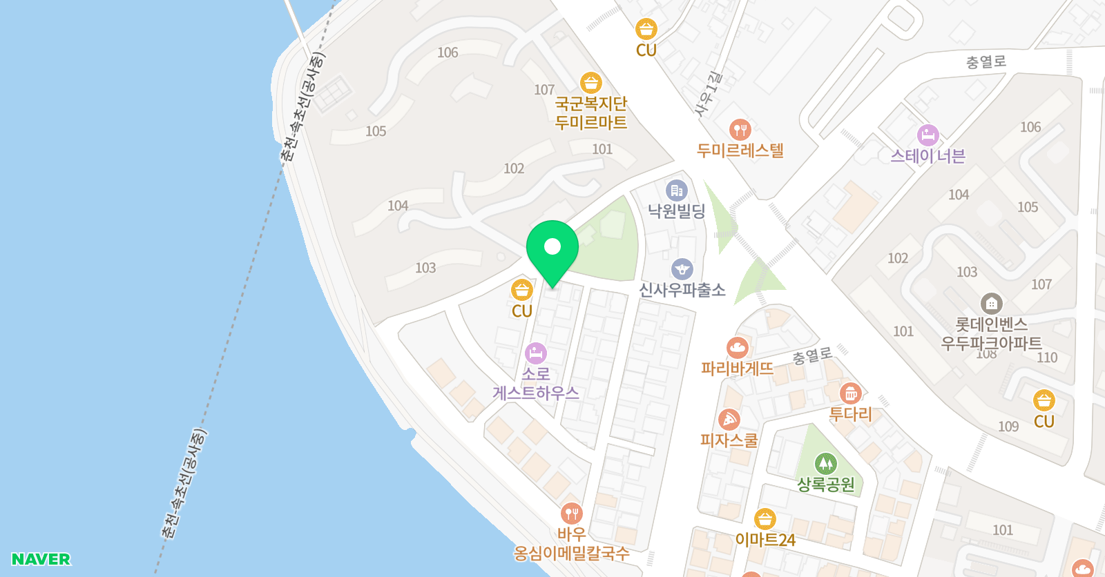 드림앤 드럼 위치