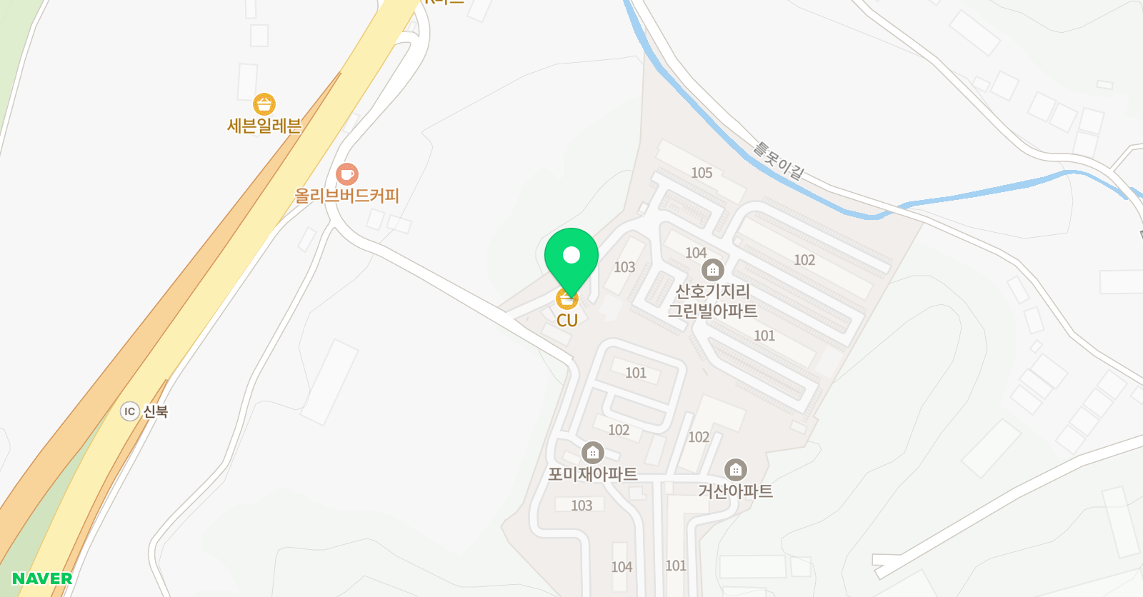 산호 학원 위치