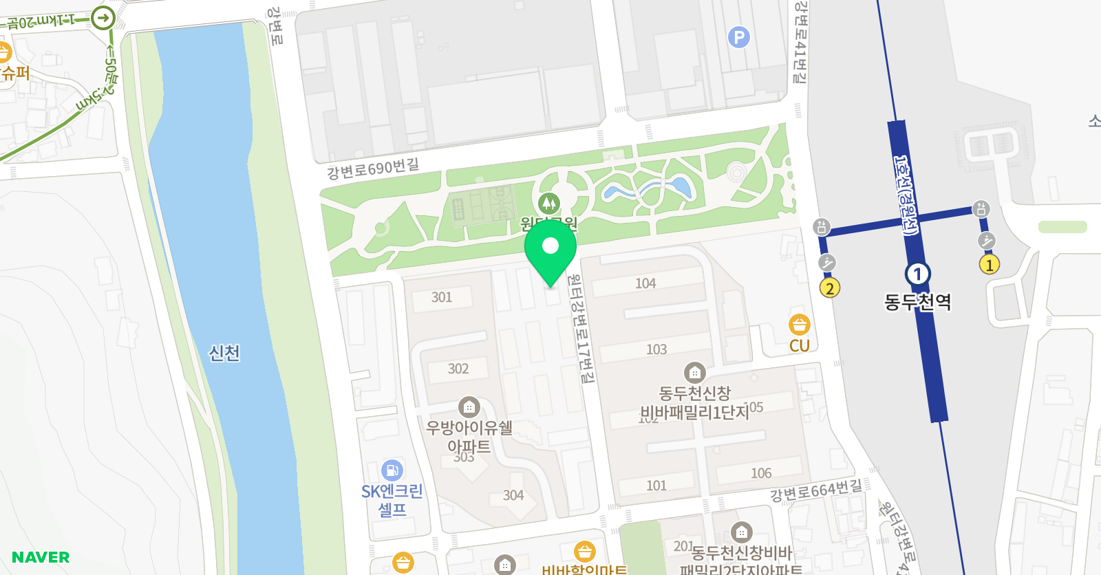 라엘 피아노학원 위치
