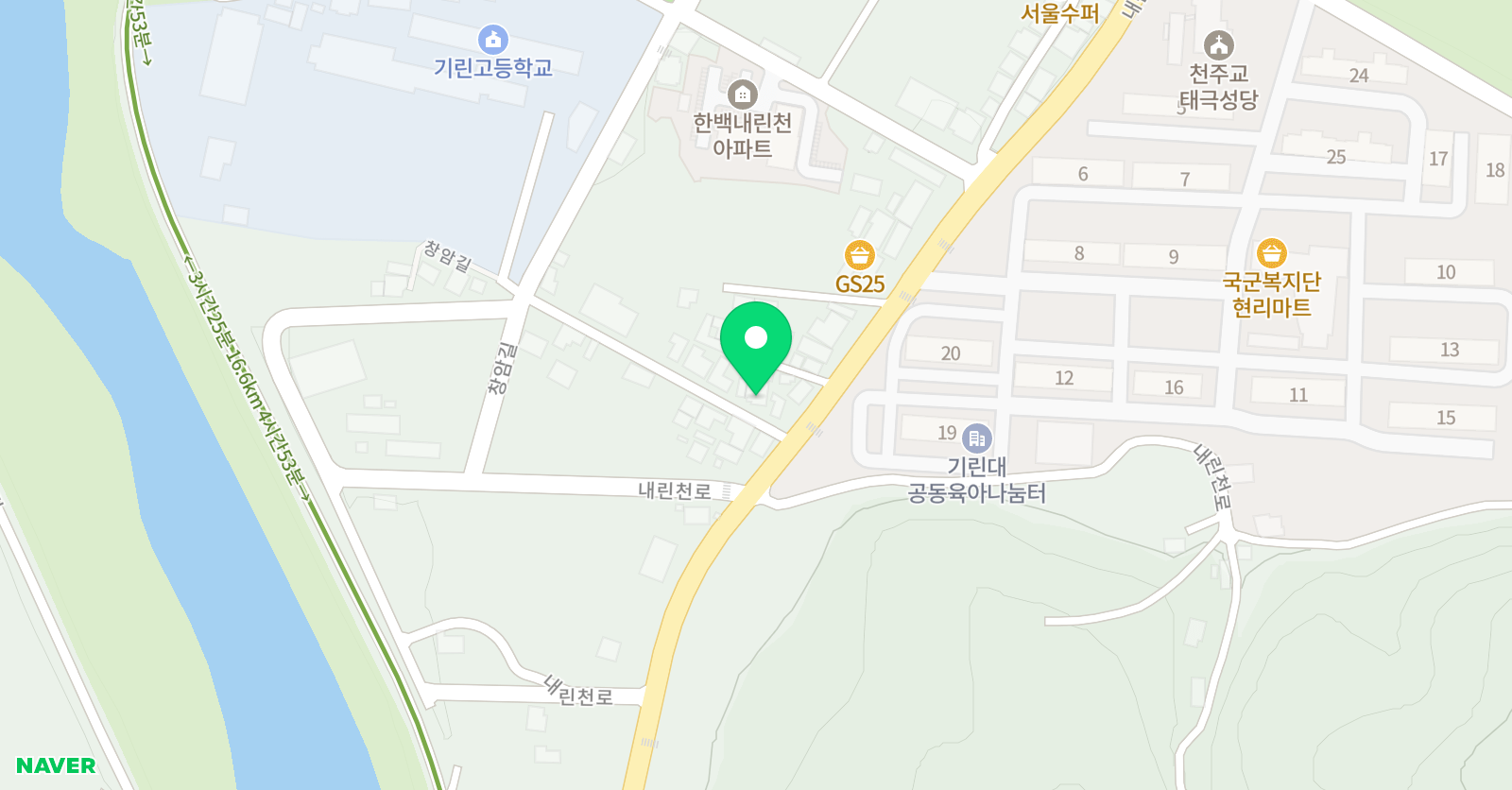 기린 체육관 위치