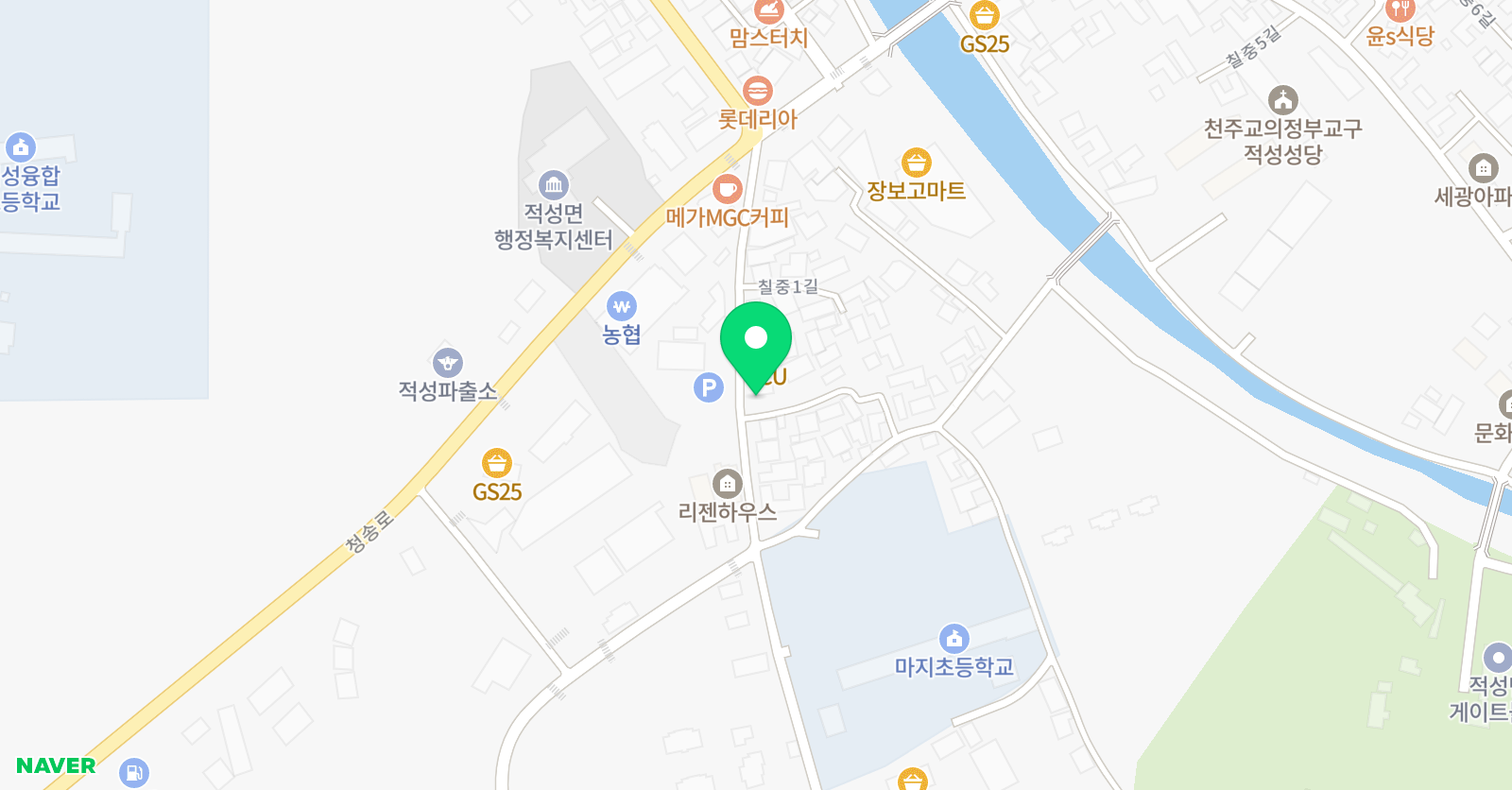 정솔 피아노학원 위치