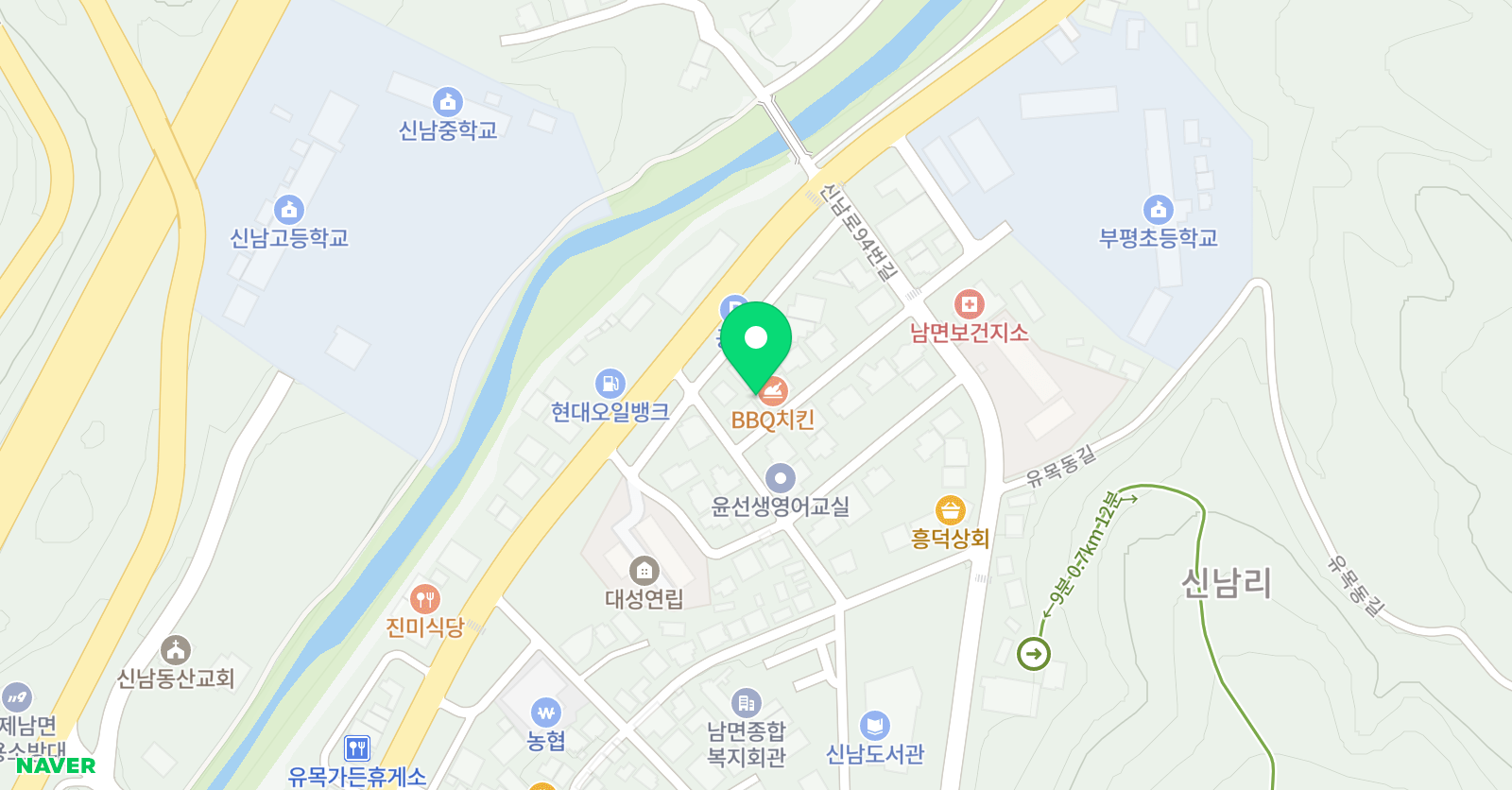 LYS 잉글리쉬 위치