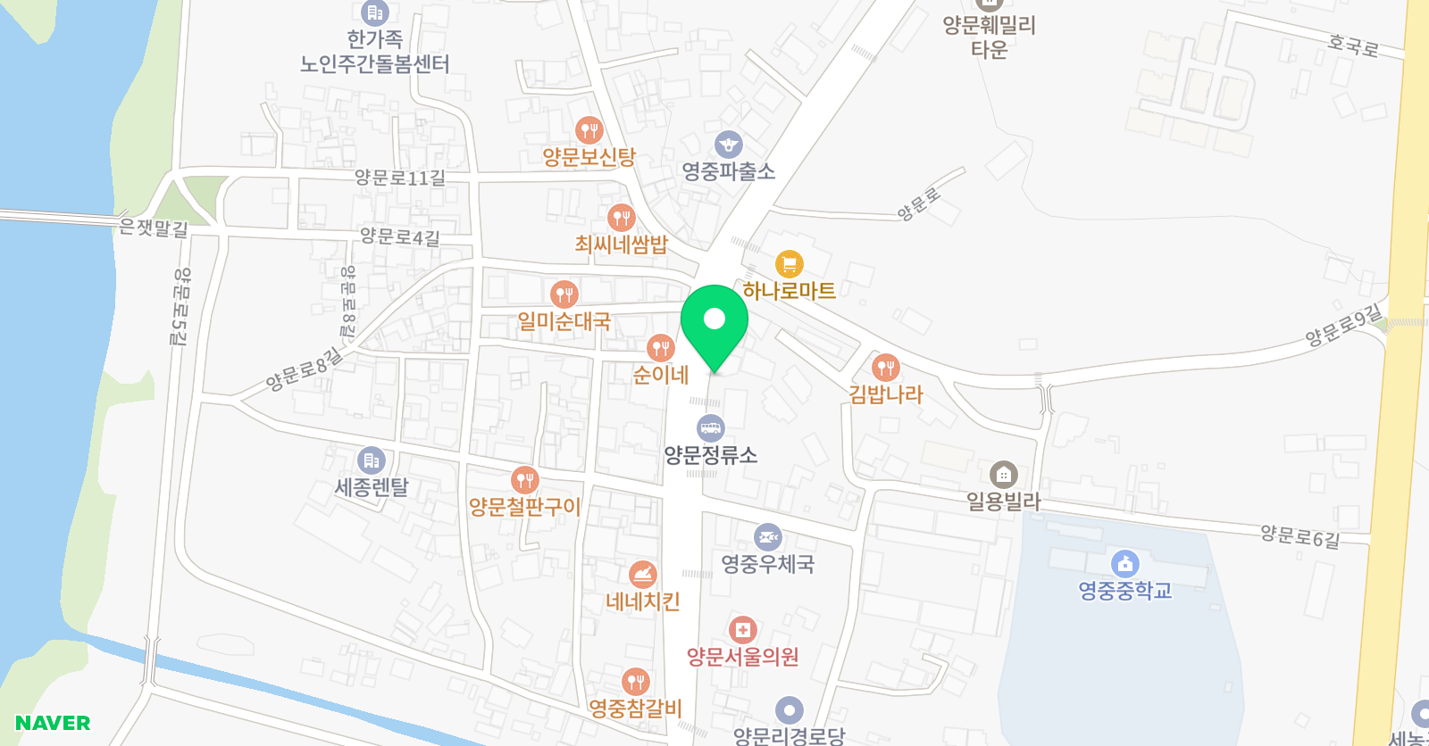 정무 태권도장 위치