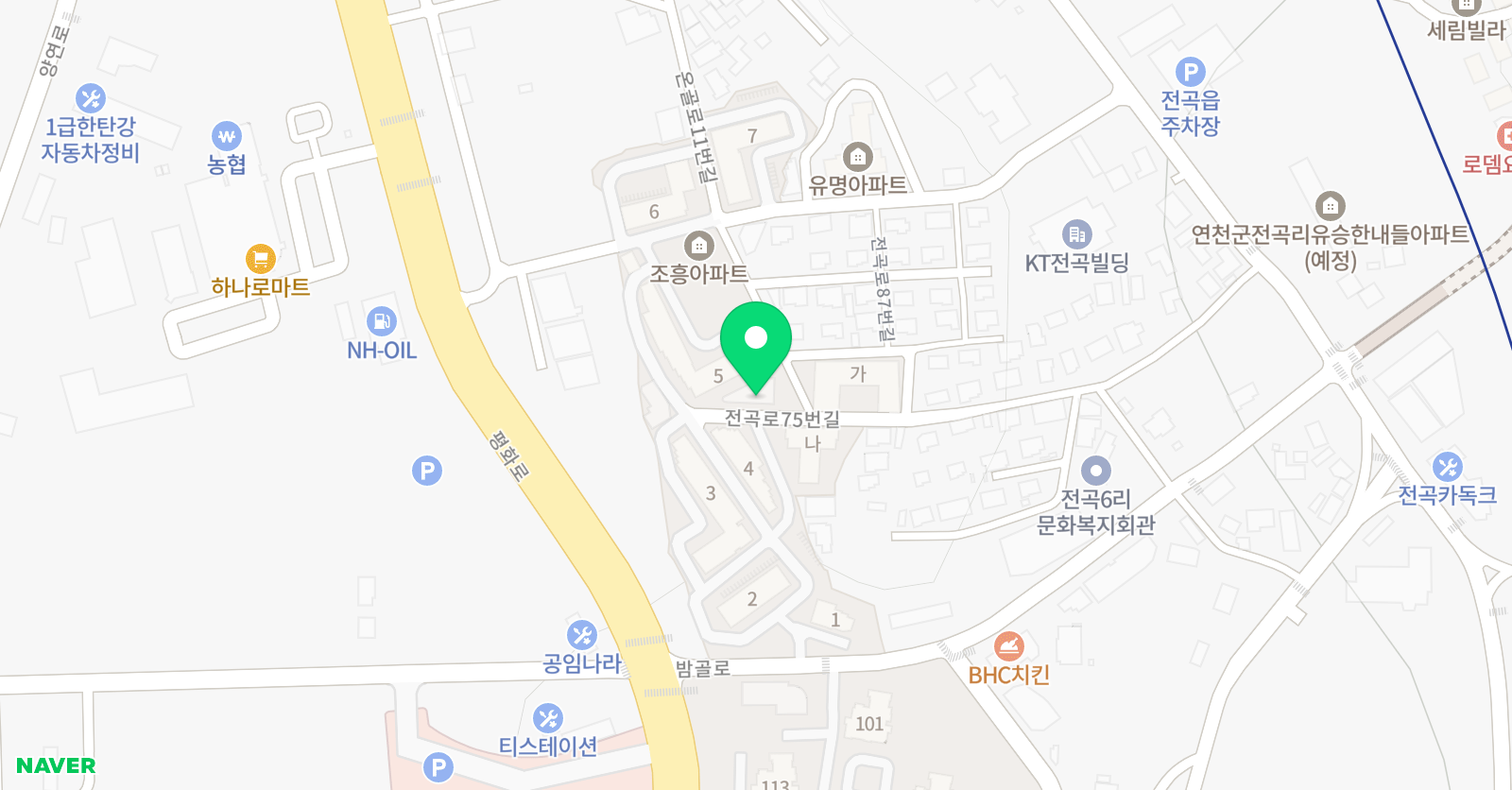진학 학원 위치
