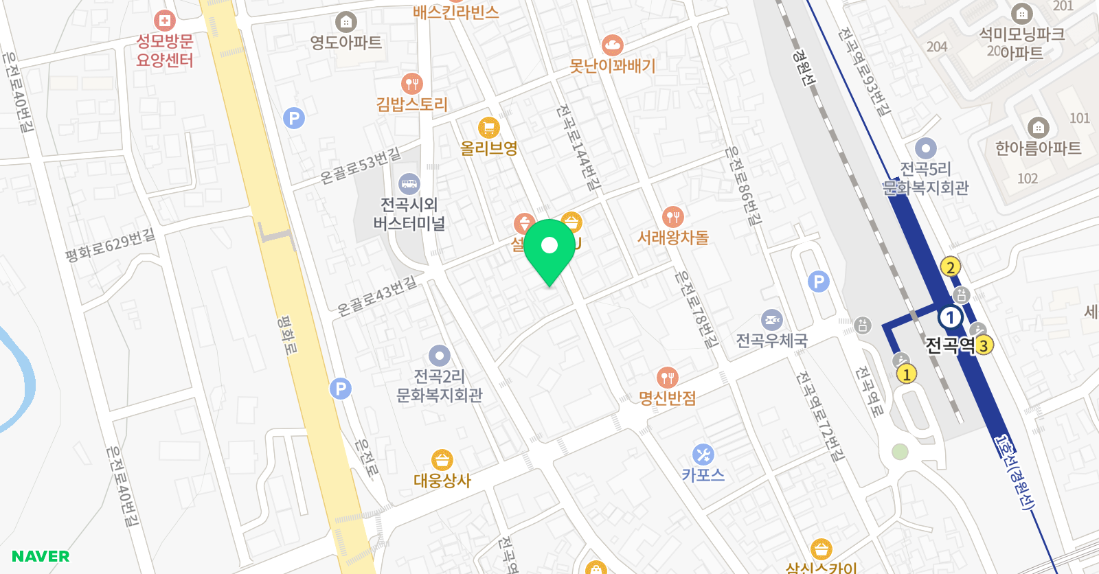빈삼각바둑스토리 위치