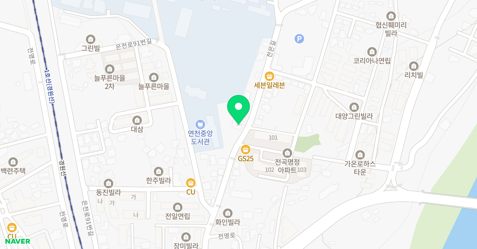 하나 태권도장 위치