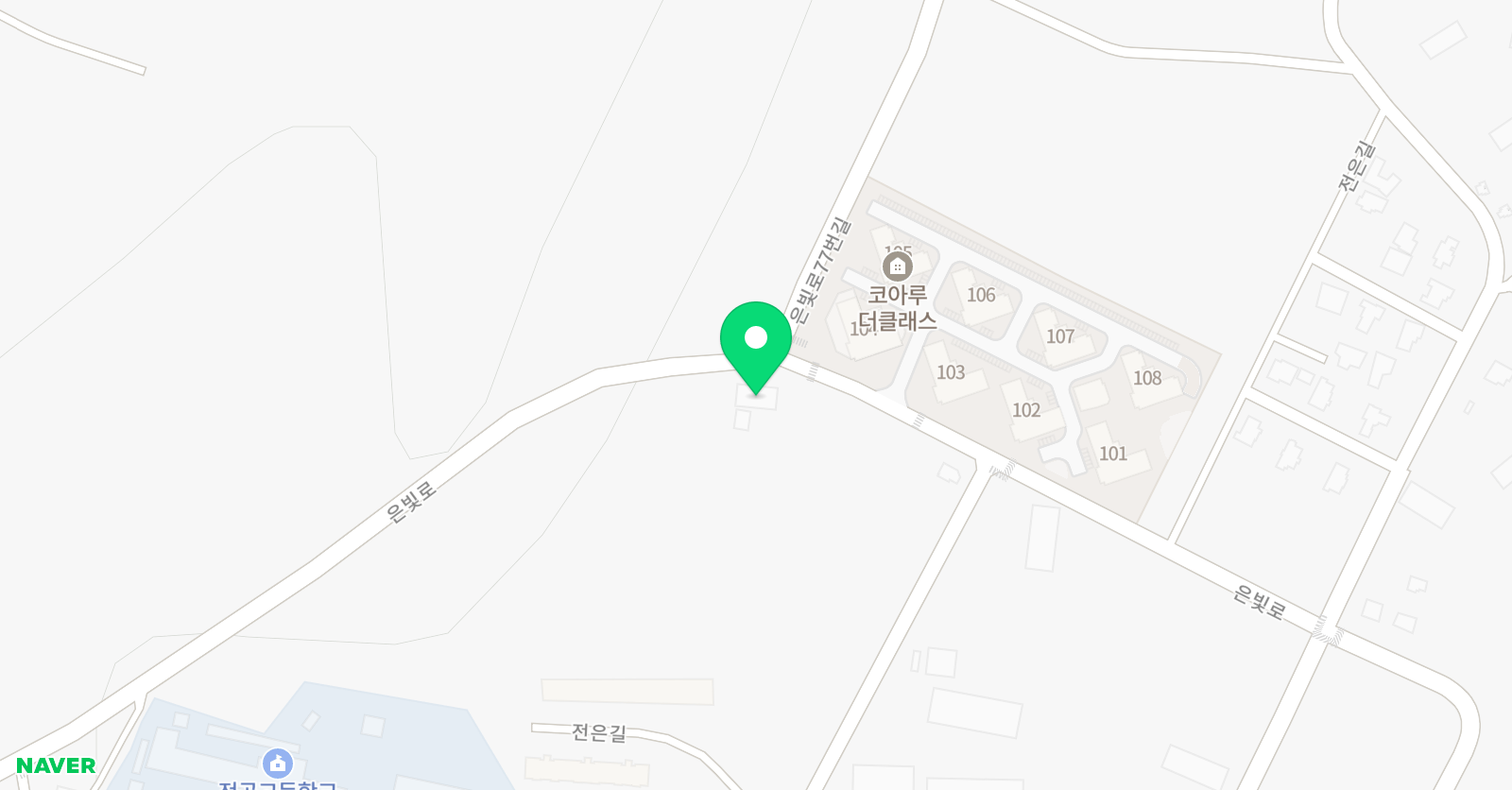 MBA 태권도 위치