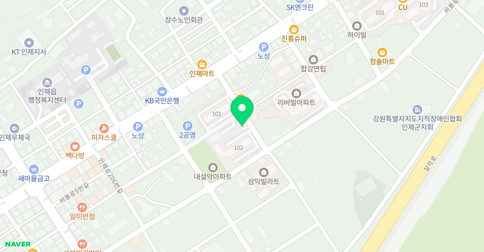 이선주 음악학원 위치