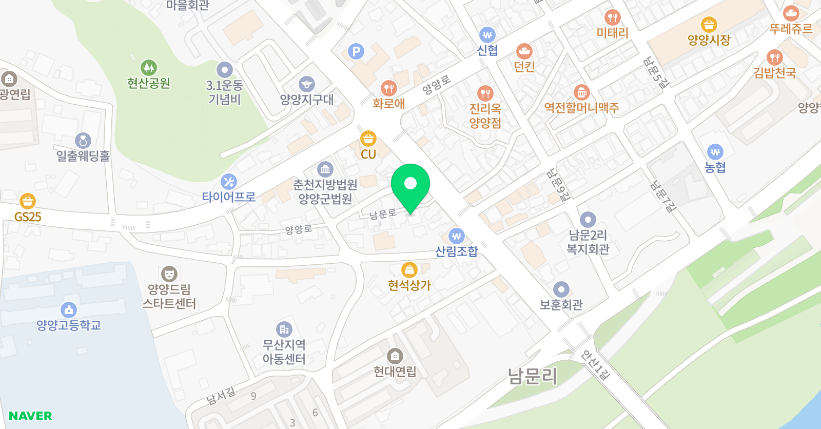 보람 학원 위치