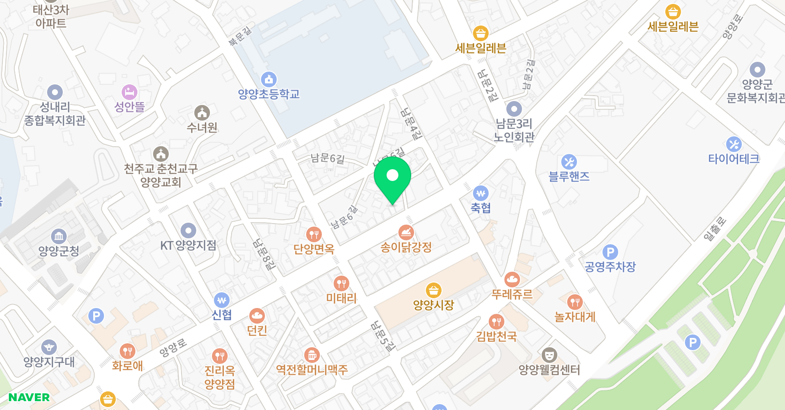 퍼스트클래스 입시학원 위치