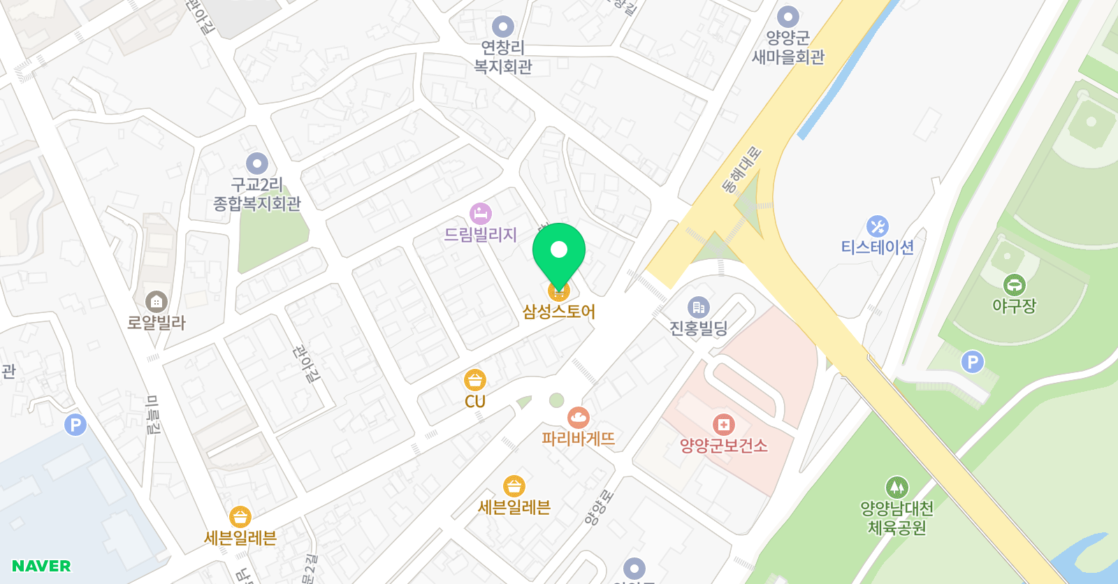 통일 태권도 위치