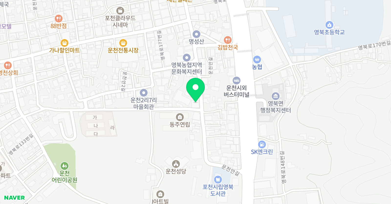 윤선생우리집앞 영어교실 교원학원 위치