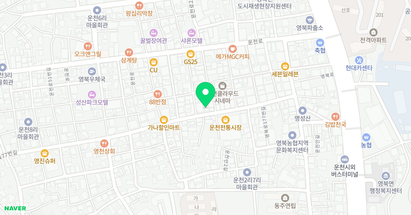 뮤엠영어 솔로몬학원 위치