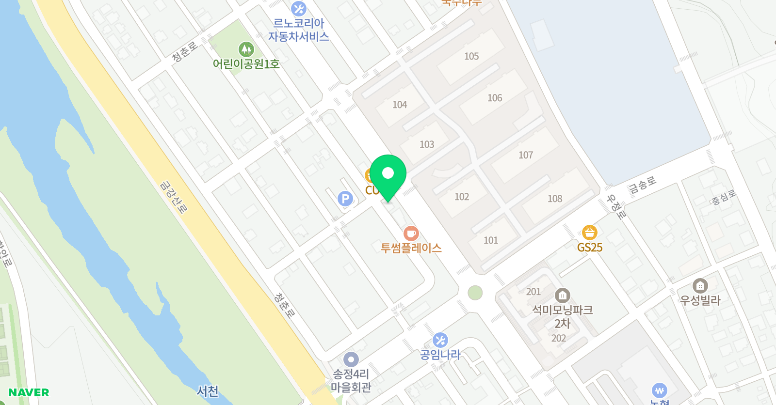 최상위 수학학원 위치