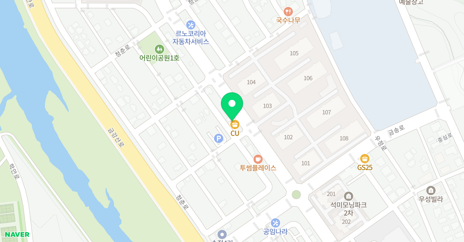꿈그리다 미술교습소 위치