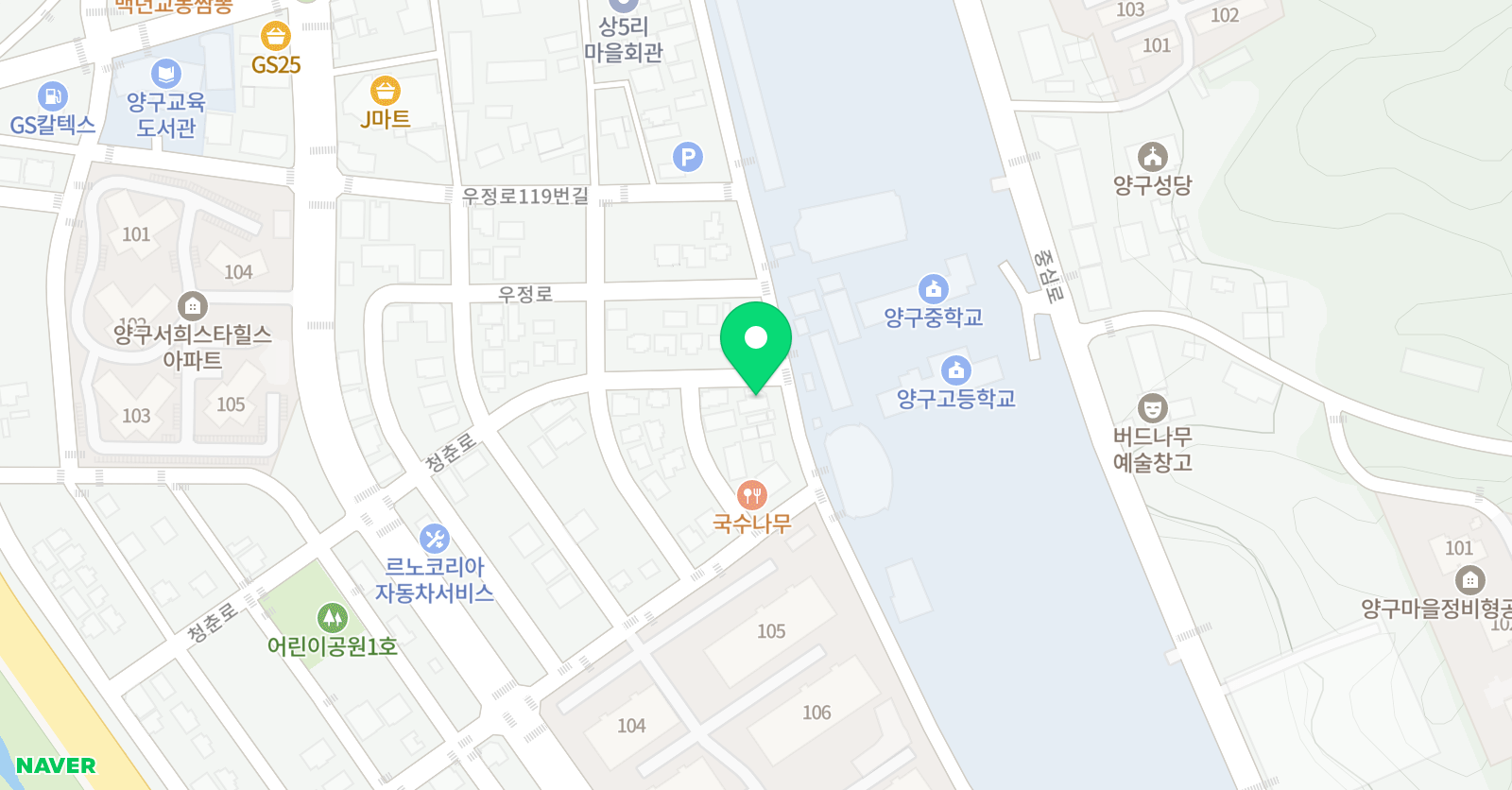 캐치 영어학원 위치