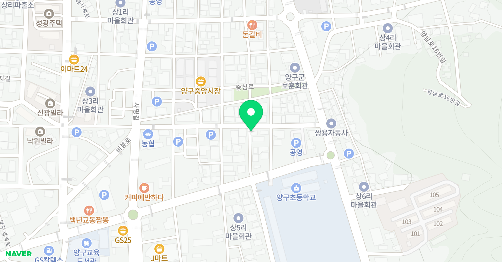 이솝 주산암산교습소 위치