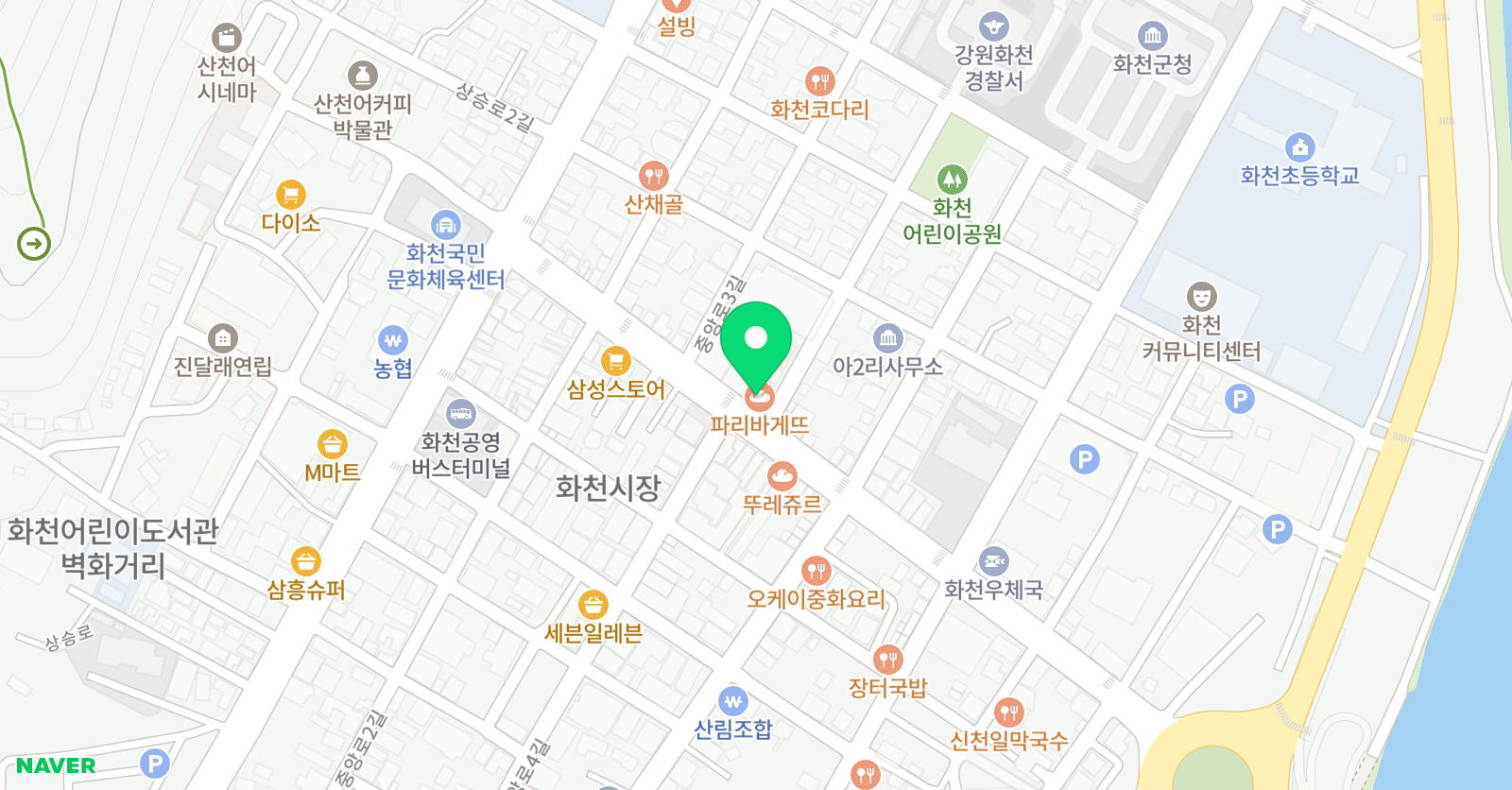 액스지수 위치
