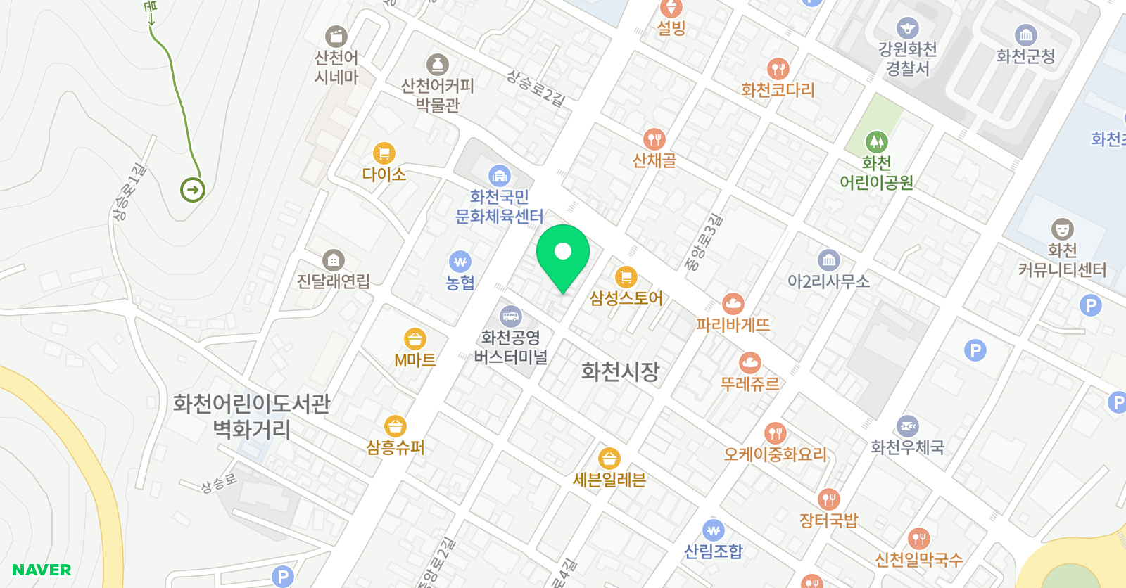 심쌤S 수학학원 위치