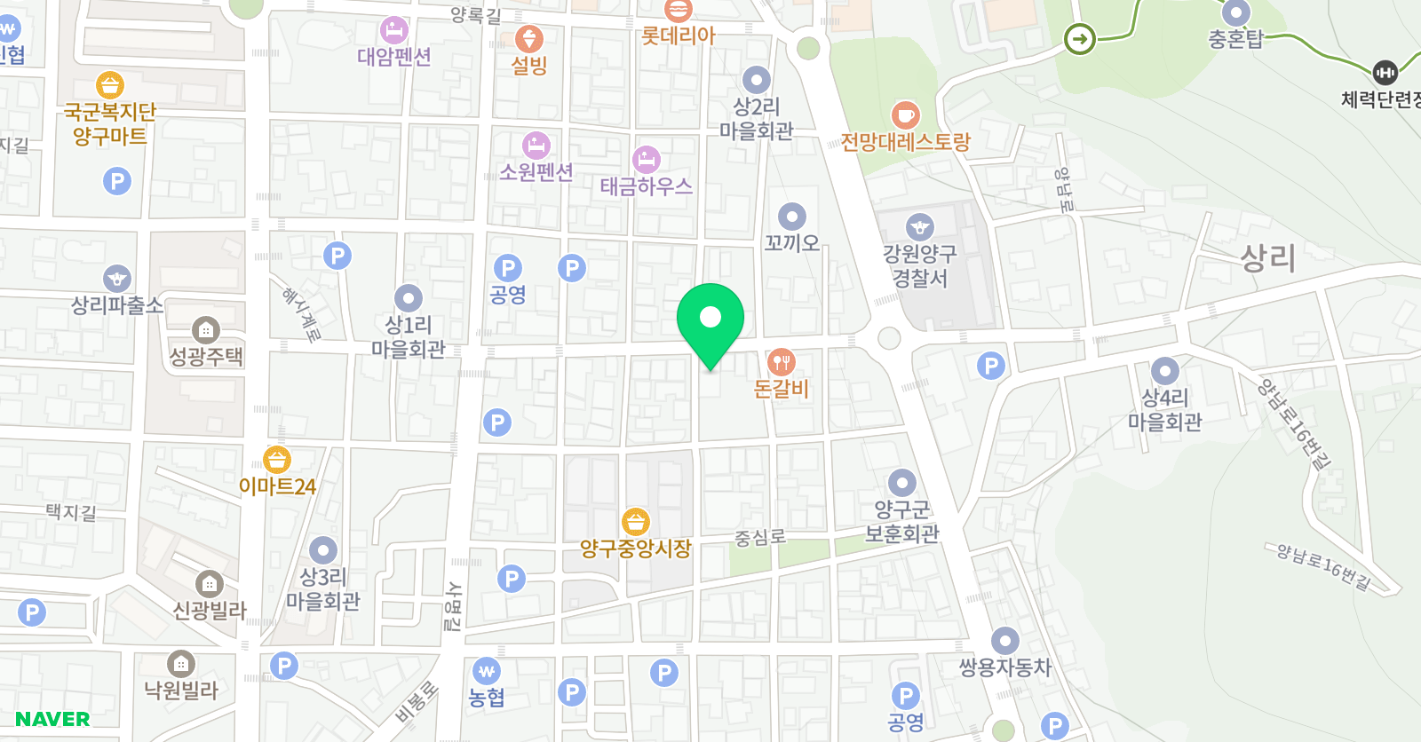 우리 학원 위치